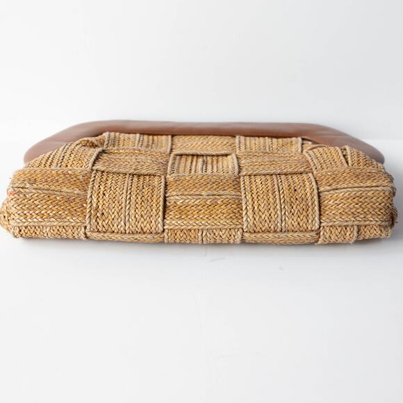 THEMOIRè Straw Brown Bios Bag - Picture 5 of 9